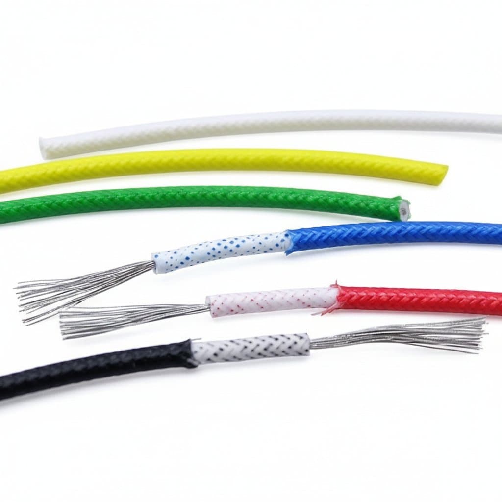 High-Temperature Silicone Heating Cable | 300°C Fiberglass Insulation | 2M & 5M Underfloor Heat Element - Image 1