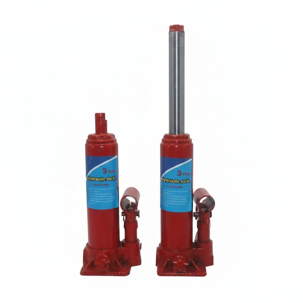 3-Ton Hydraulic Floor Jack | Compact Design for Automotive Maintenance | 20.5-35cm Lift Range