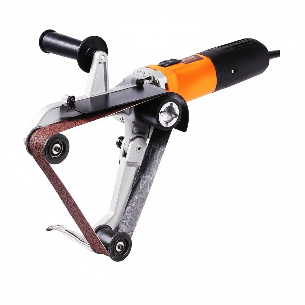 1000W pipe tube polisher sander with 100-3200rpm variable speed for burnishing, finishing, and rust removal.