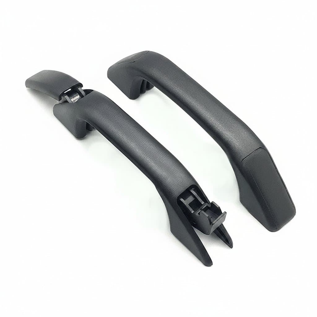 Trailer Door Handles | 175mm Heavy-Duty Pulls with Hole Covers | Caravan Motorhome Exterior Parts - Image 1
