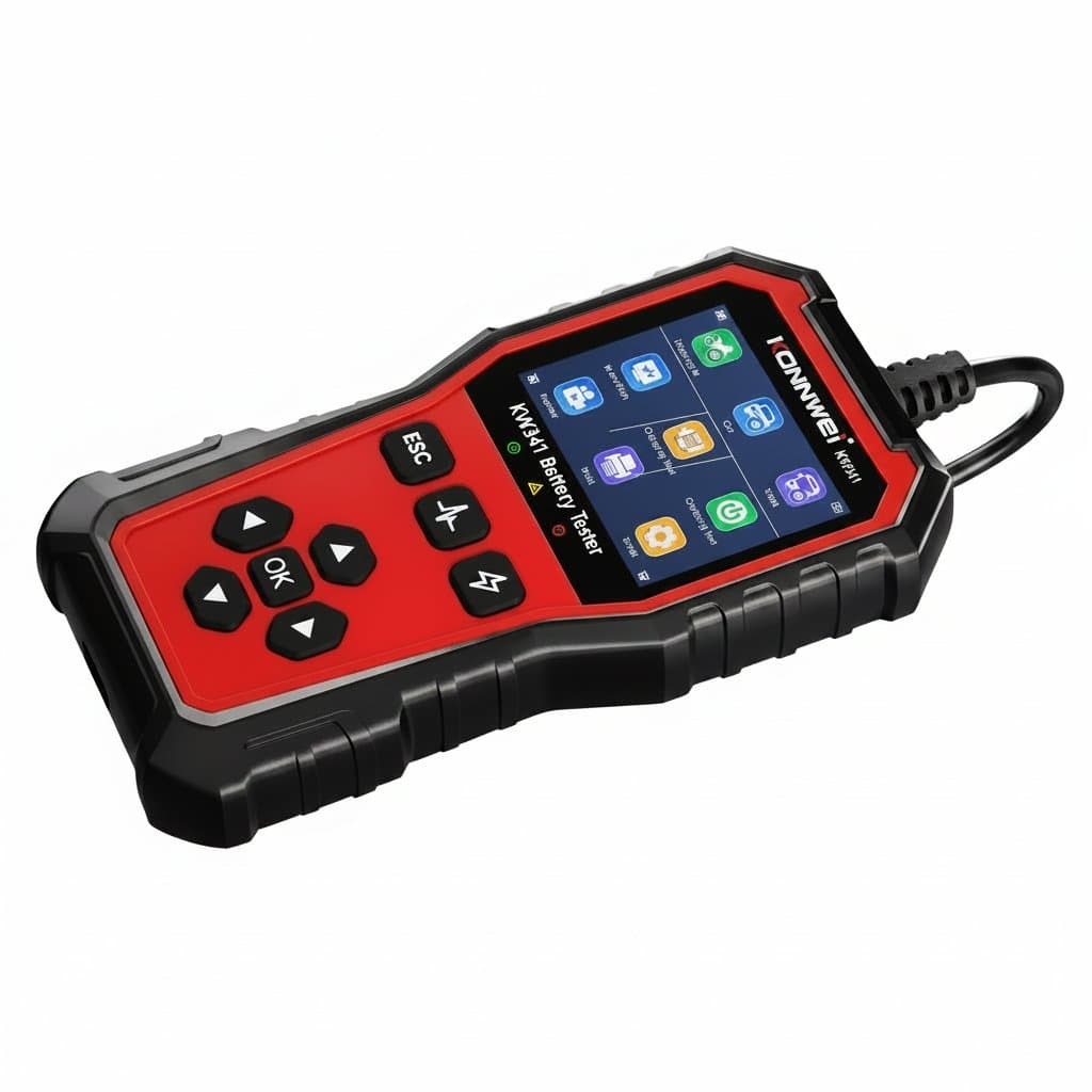 Car Battery Tester | 6V 12V 24V Battery Fault Diagnosis | Charging System Scan Tool