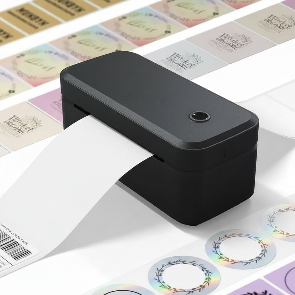 Marklife X4 Label Printer, a compact white device.