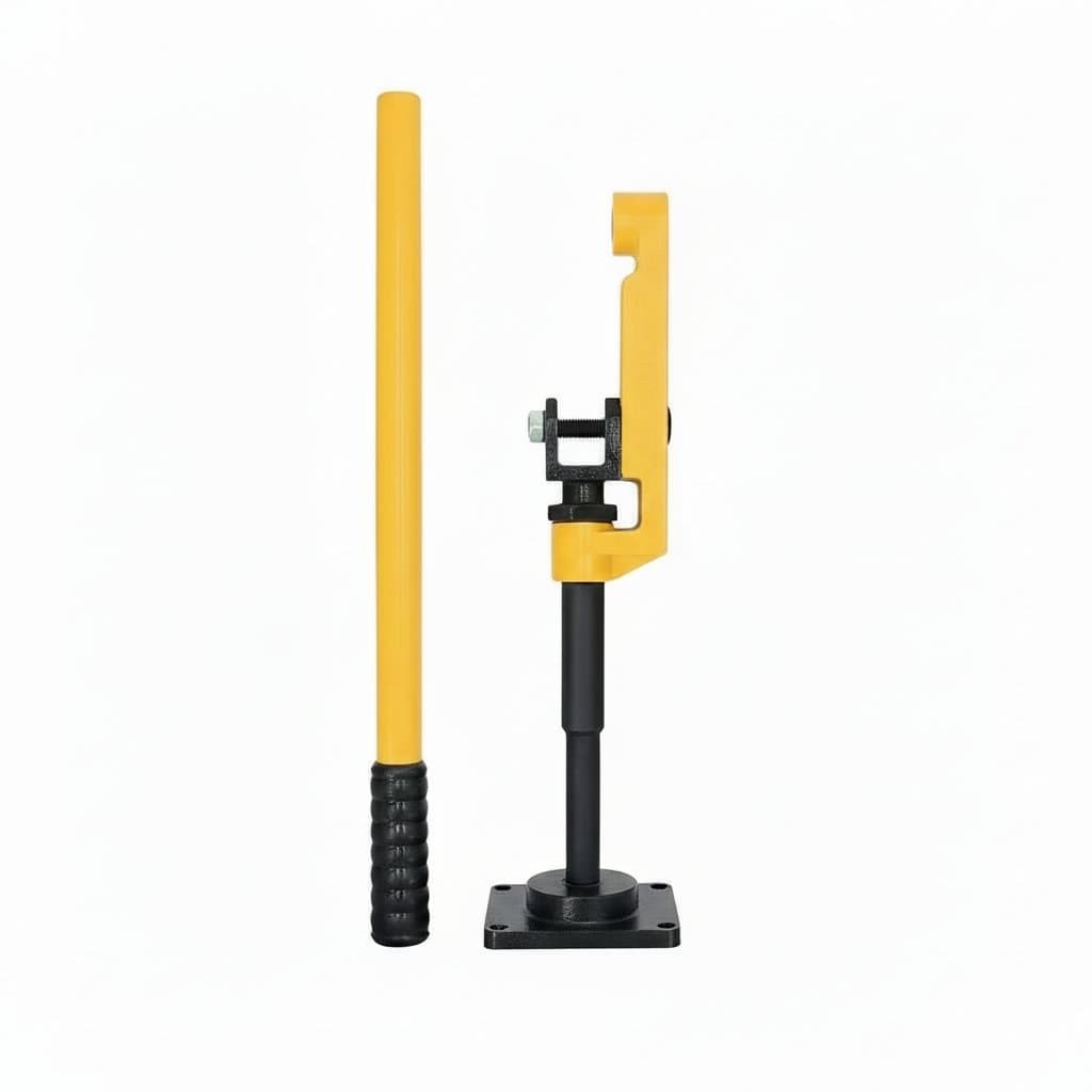 SWG-25S Manual Pipe Bender tool with durable steel frame and handle, ready for bending copper, aluminum, and steel tubing.