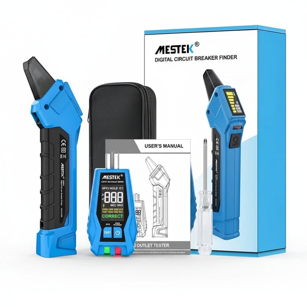 Circuit Breaker Finder | GFCI Outlet Tester | AC 120V Electrical Fault Detector