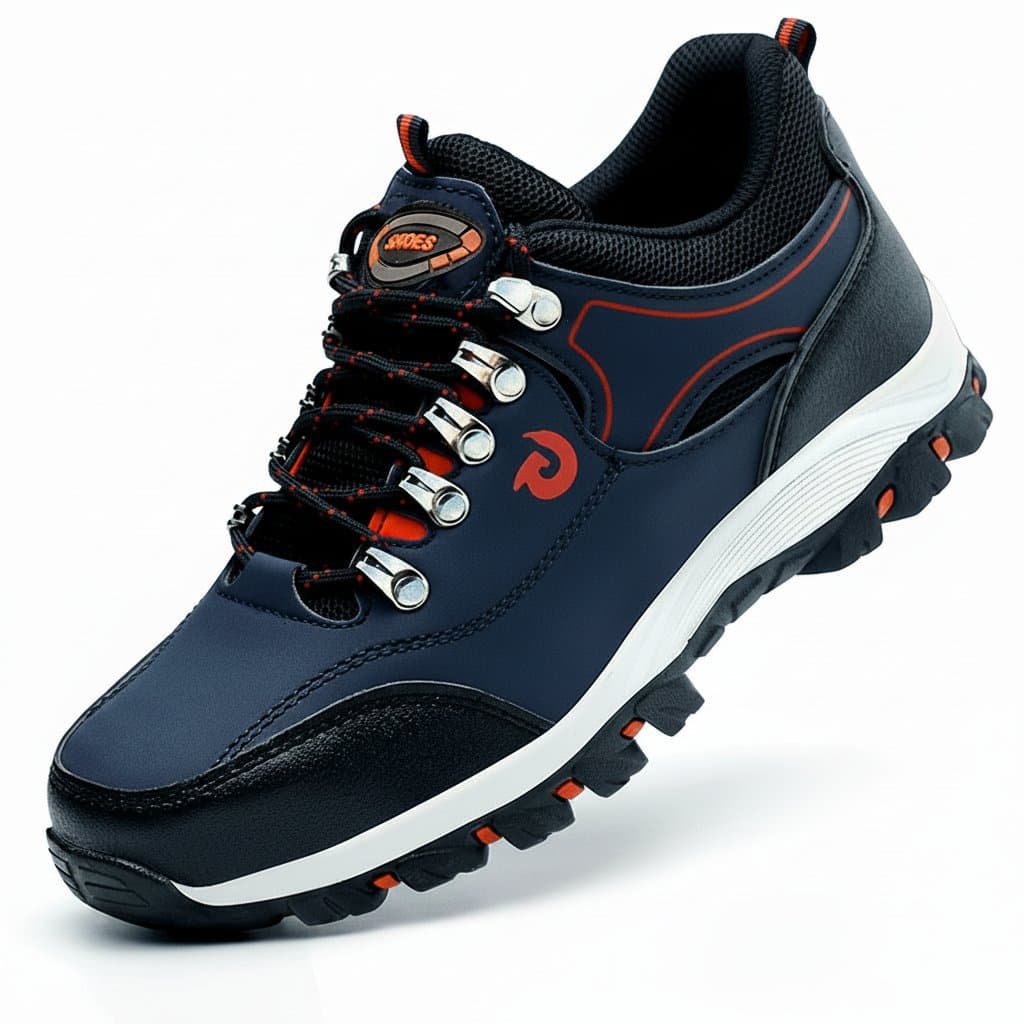 Steel Toe Work Boots | Puncture-Proof Security Shoes | Men's Protective Sneakers