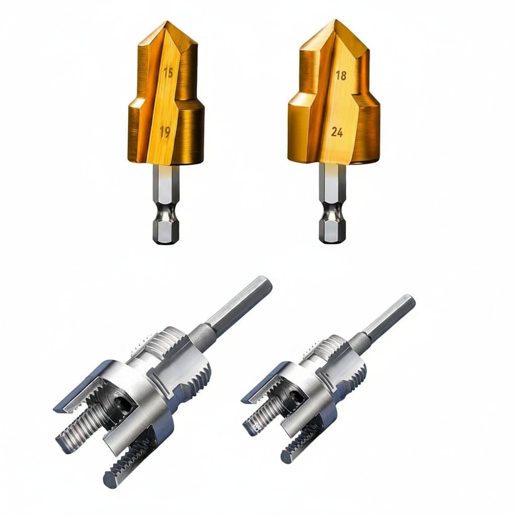 Pipe Threading Kit | Heat-Treated Bits for Enhanced Efficiency | DIY Plumbing Solution