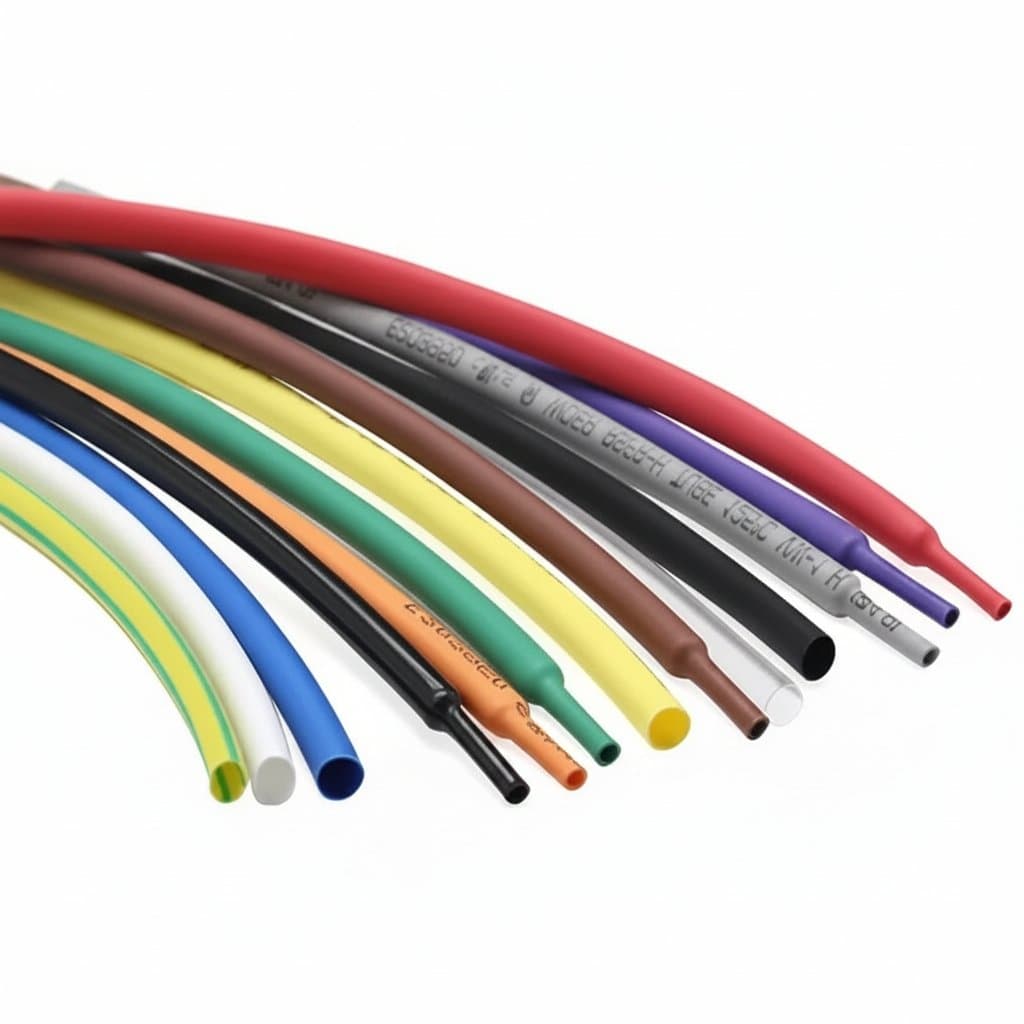 Heat Shrink Tubing | Polyolefin 2:1 Shrink Ratio | 0.6-6mm Diameter, 2/5m Length