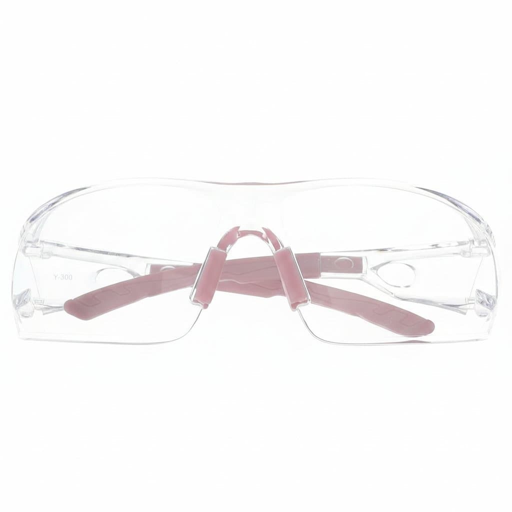 Windproof safety glasses with anti-fog transparent lenses for motorcycle riding, construction, and dustproof activities.