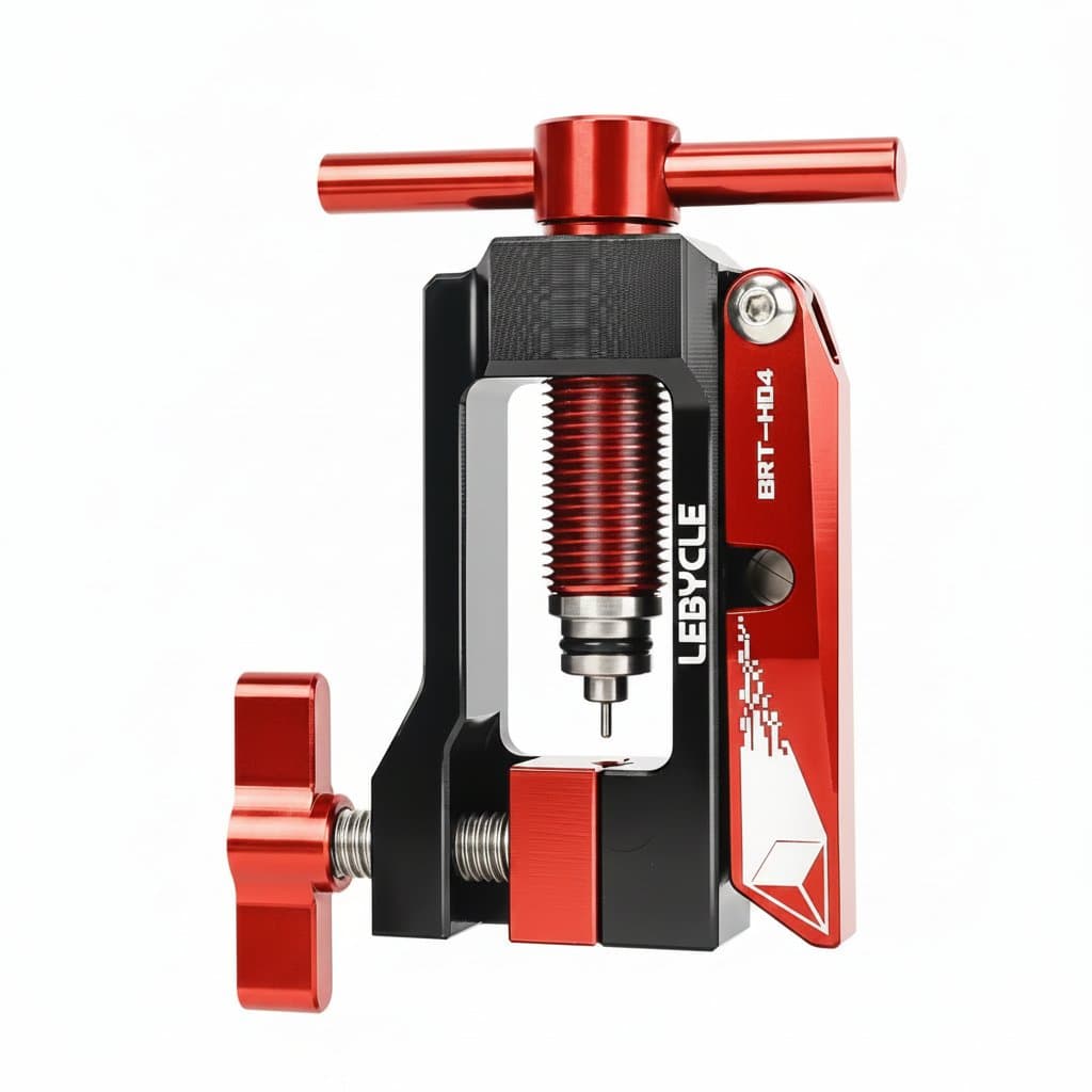 Professional brake caliper piston rewind tool set for car and truck disc brake pad replacement and repair maintenance.