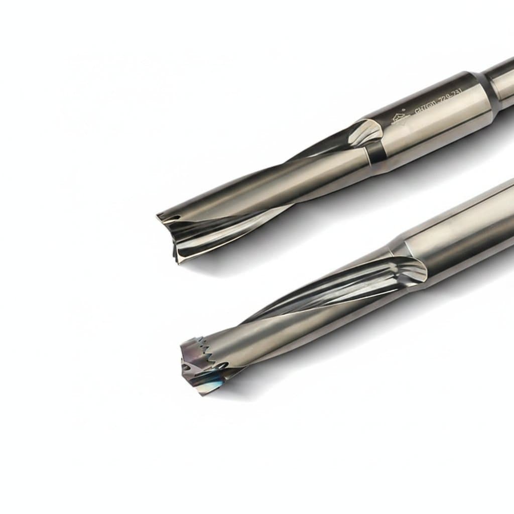 Deep Hole Drill Kit | Internal Coolant System | High-Precision 1.5D, 3D, 5D Replaceable Tip U-Drill