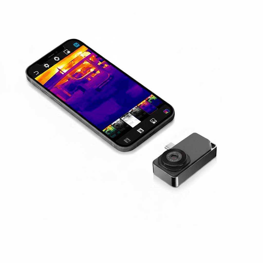 NOHAWK Thermal Camera | USB-C for iPhone 15+ & Android | HVAC, Auto & Home Repairs - Image 1