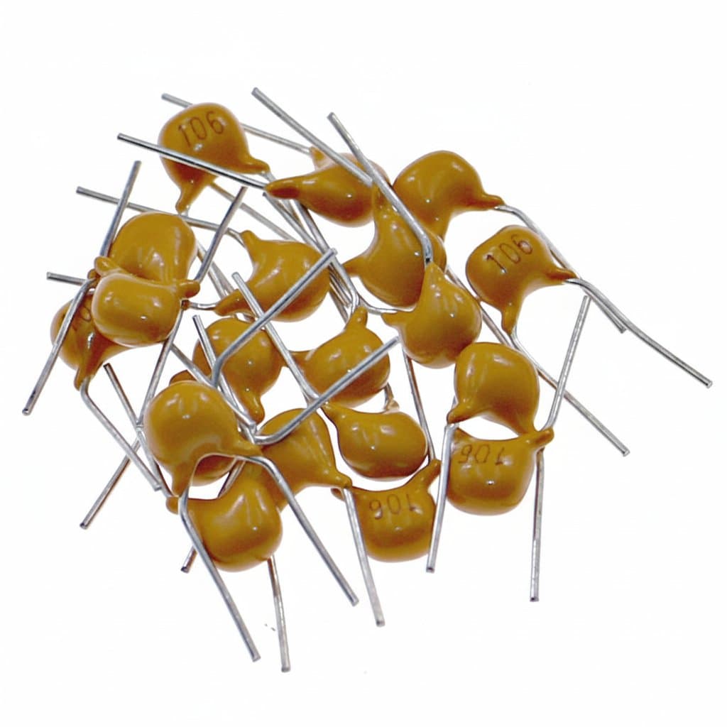 100pcs lot of 50V multilayer ceramic capacitors with 15 values from 10pF to 10uF, 5.08mm pitch, for electronics projects