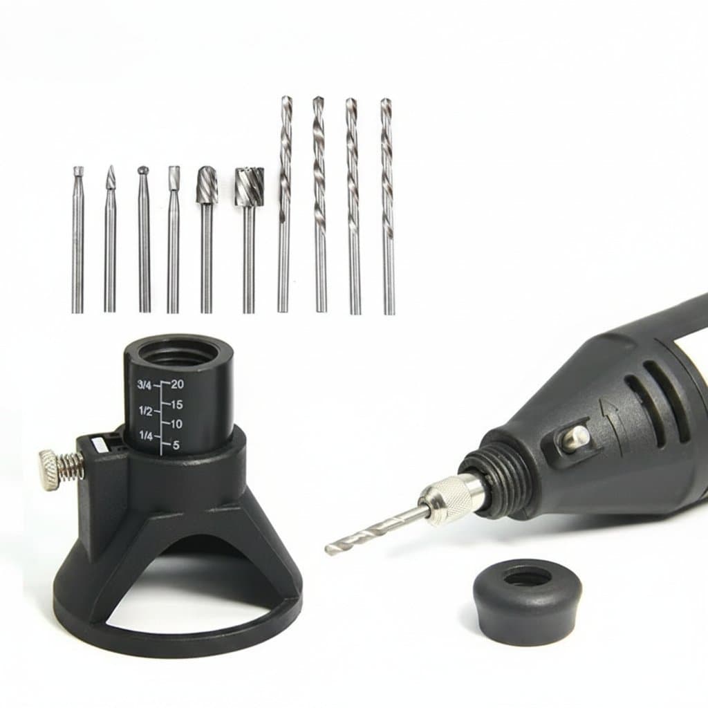Rotary Router Milling Cutter Guide Attachment Twist Drill Bi - Premium Tools & Hardware > Tool Accessories with professional quality and features