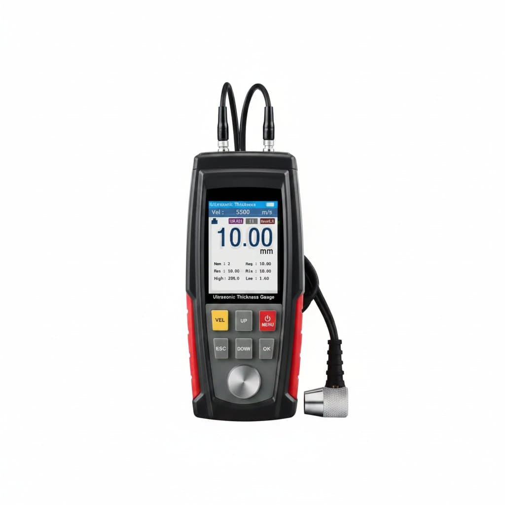 UNI-T High Accuracy Ultrasonic Thickness Gauge UT345A ;Chinese/English language switching/Multiple material measurement