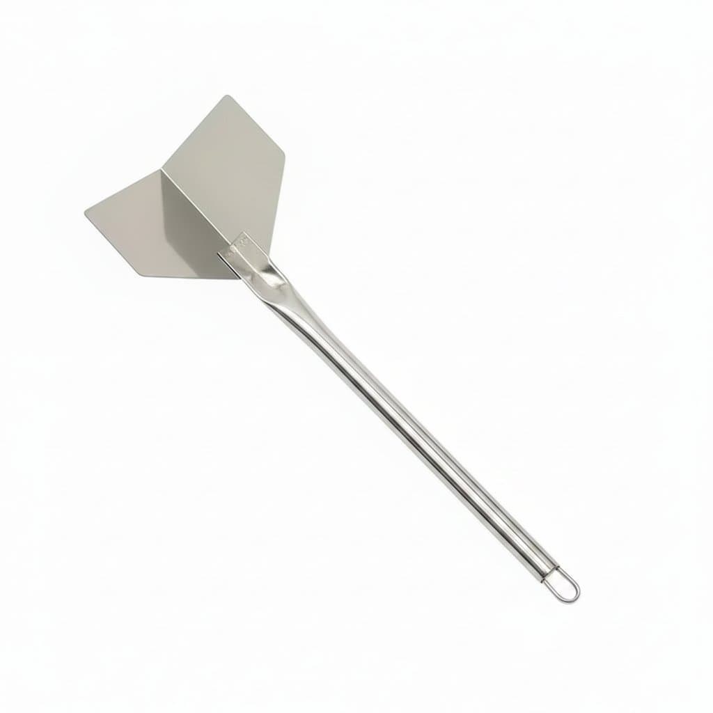 4-piece stainless steel putty knife set for drywall, featuring inside and outside corner scrapers and a yin yang puller tool for professional results.