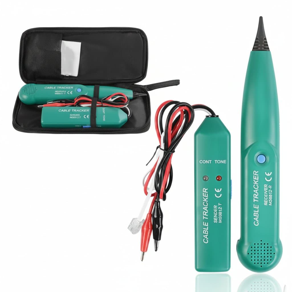 Cable Tester | LAN Line Tracer for UTP STP Wire | Breakpoint Locator - Image 1