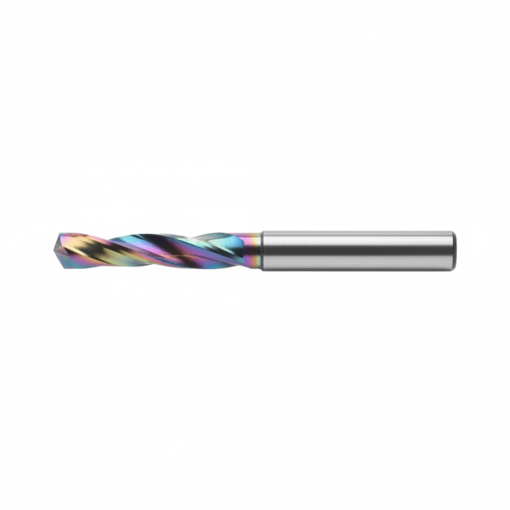 Flute End Mill | Solid Carbide with DLC Coating | For Aluminum CNC