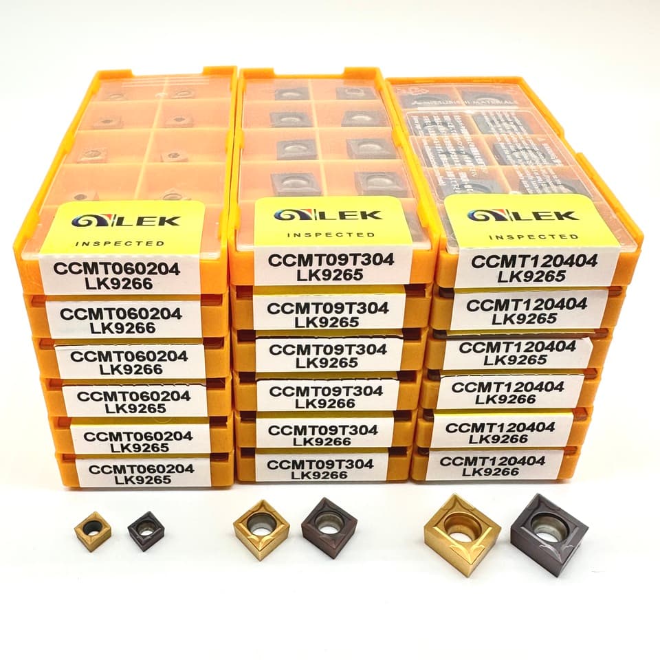 CCMT060204 carbide insert for internal turning, high-quality lathe tool for CNC steel processing.