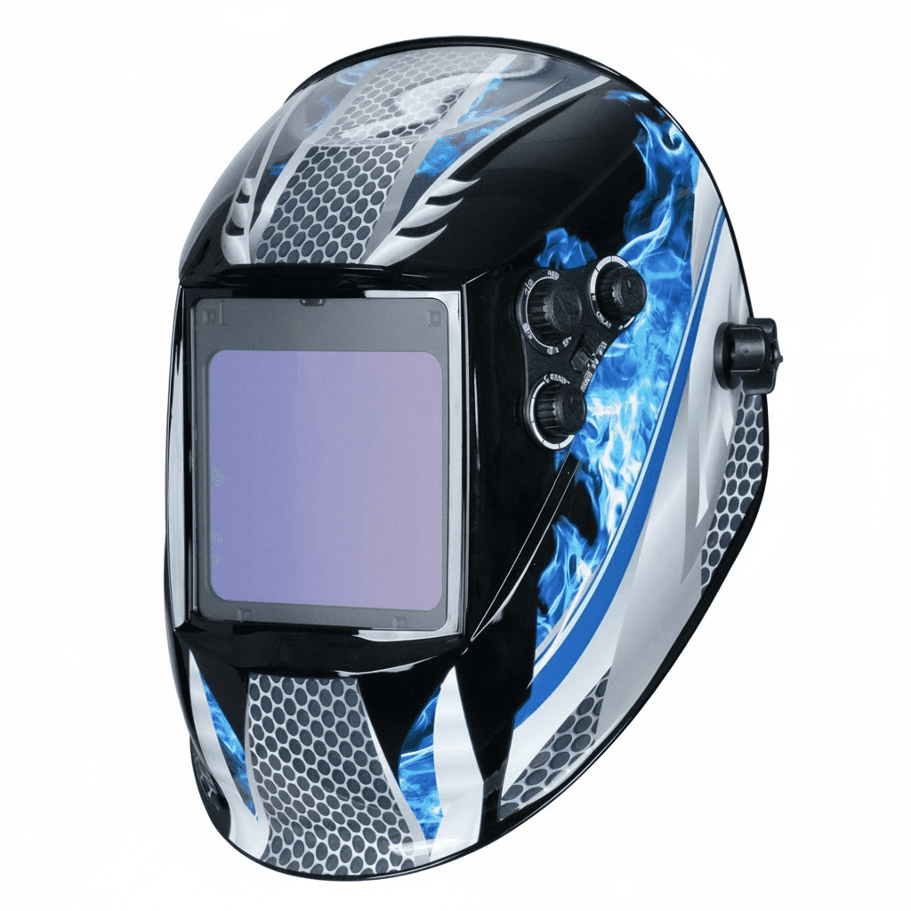 Welding Mask 1/1/1/1 Auto Darkening Welding Helmet 100x97mm - Premium Industrial Safety & PPE > Welding PPE with professional quality and features