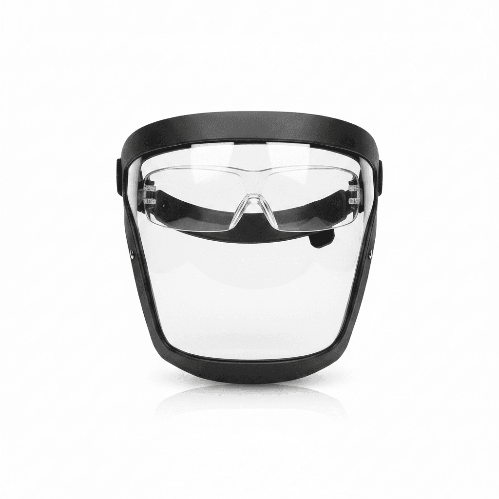 Transparent Facial Protector Super Protective Face Shield fo - Premium Industrial Safety & PPE > Face Protection with professional quality and features