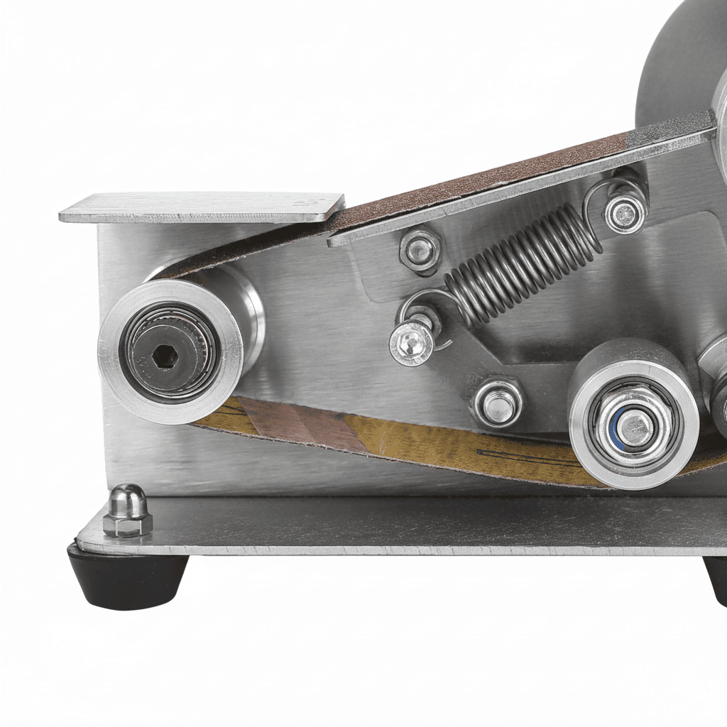 Multifunctional Mini Electric Belt Sander, a DIY cutter edges sharpener and detail sander.