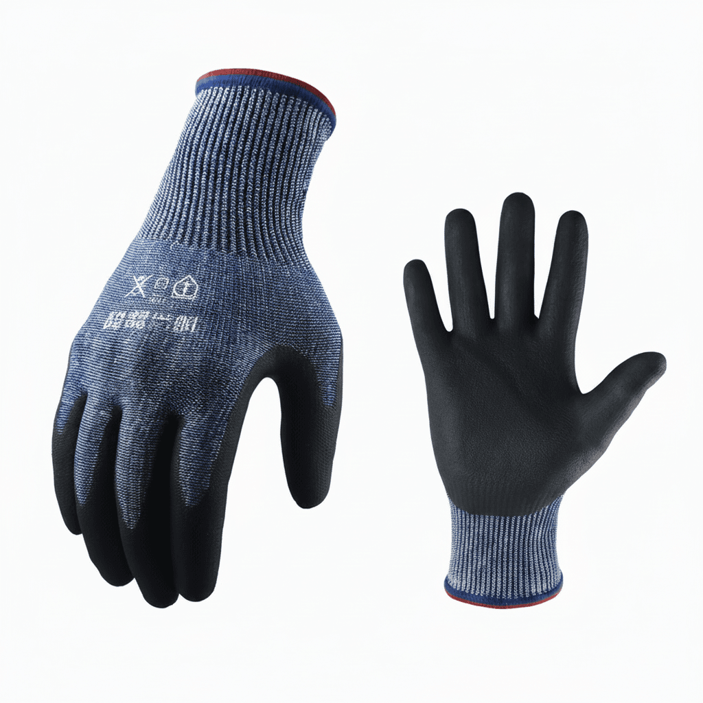 Resistant Gloves | ANSI Level 5 Protection | Nitrile Foam Grip