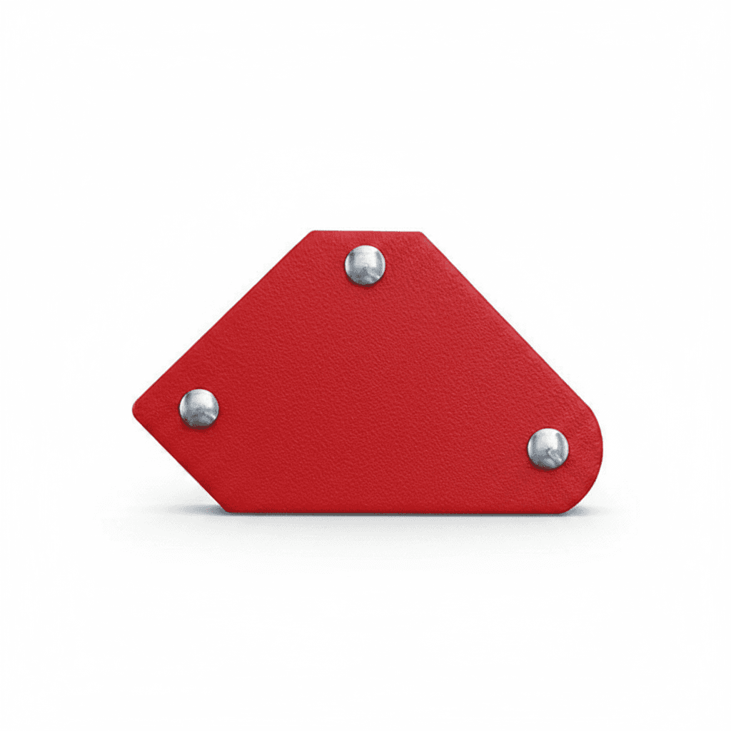 Four magnetic welding square holders with 45, 90, and 135-degree angles, 9LB strength.