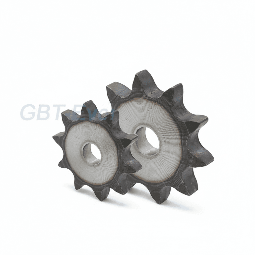 Roller Chain Sprocket | 10-25 Teeth | Carbon Steel Drive Gear - Image 1