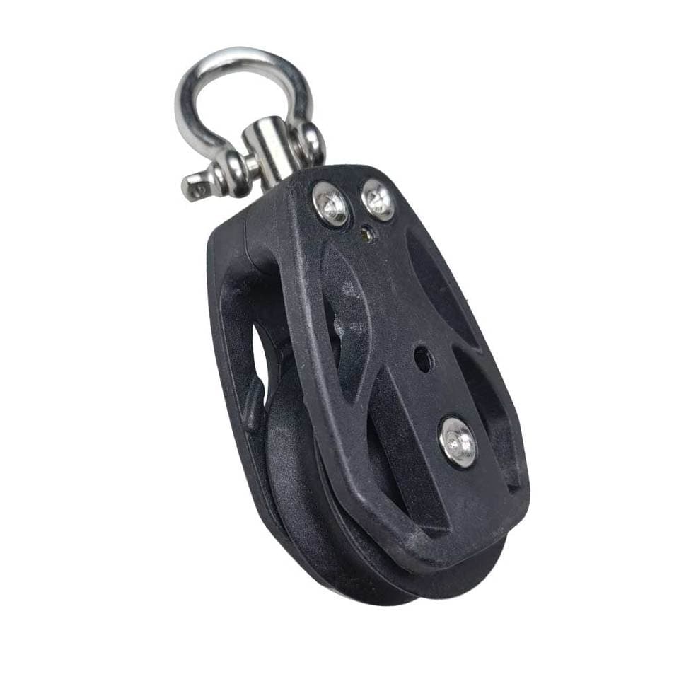 Snatch Block | High-Load Single Sheave | Sailboat Rope Runner - Image 1