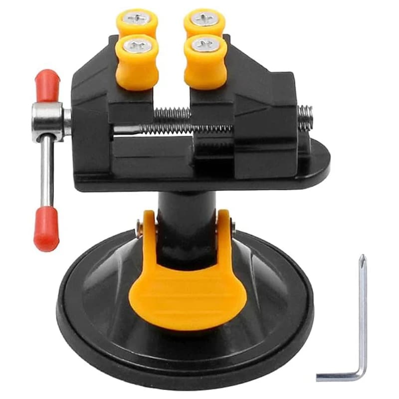 Bench Vice | 360° Rotating Head | For Engraving & Drilling - Image 1