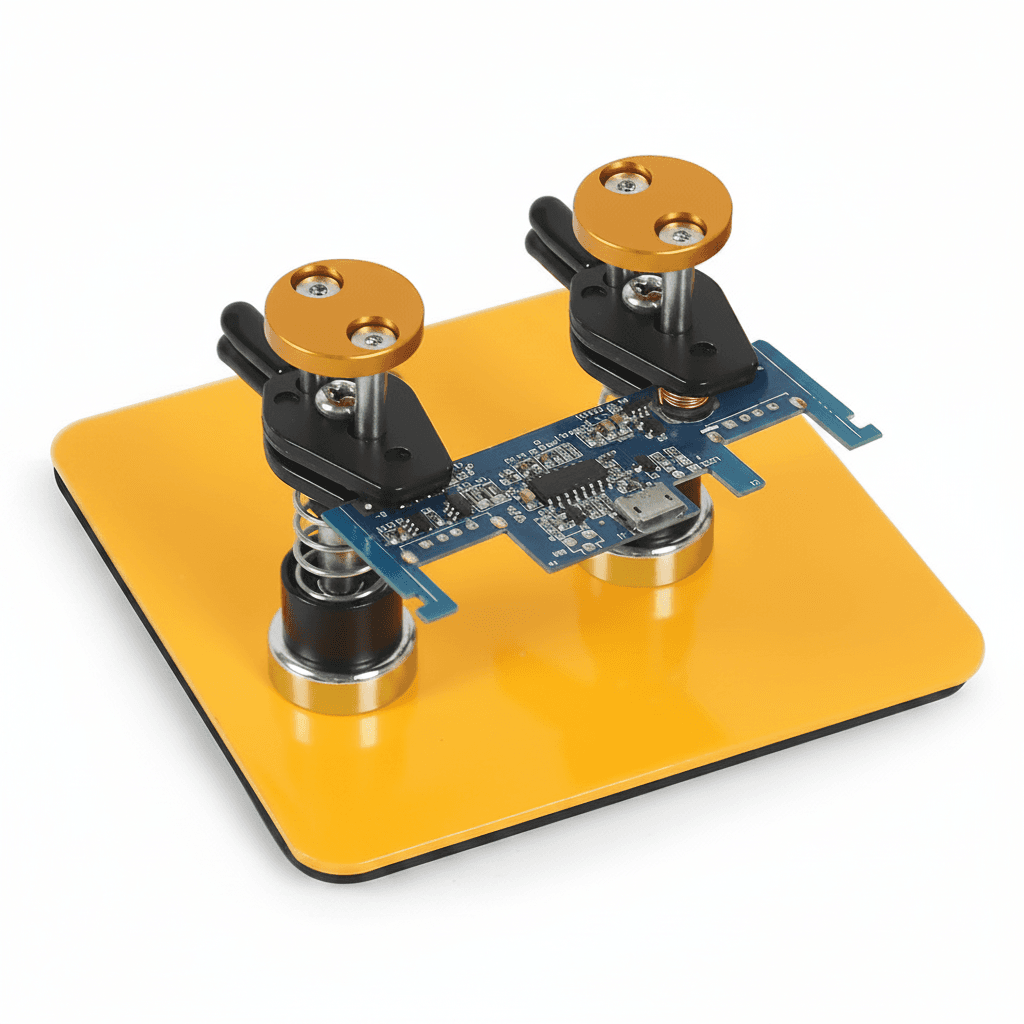 Magnetic Welding Square | Adjustable Soldering Holder | Electronics Repair - Image 1