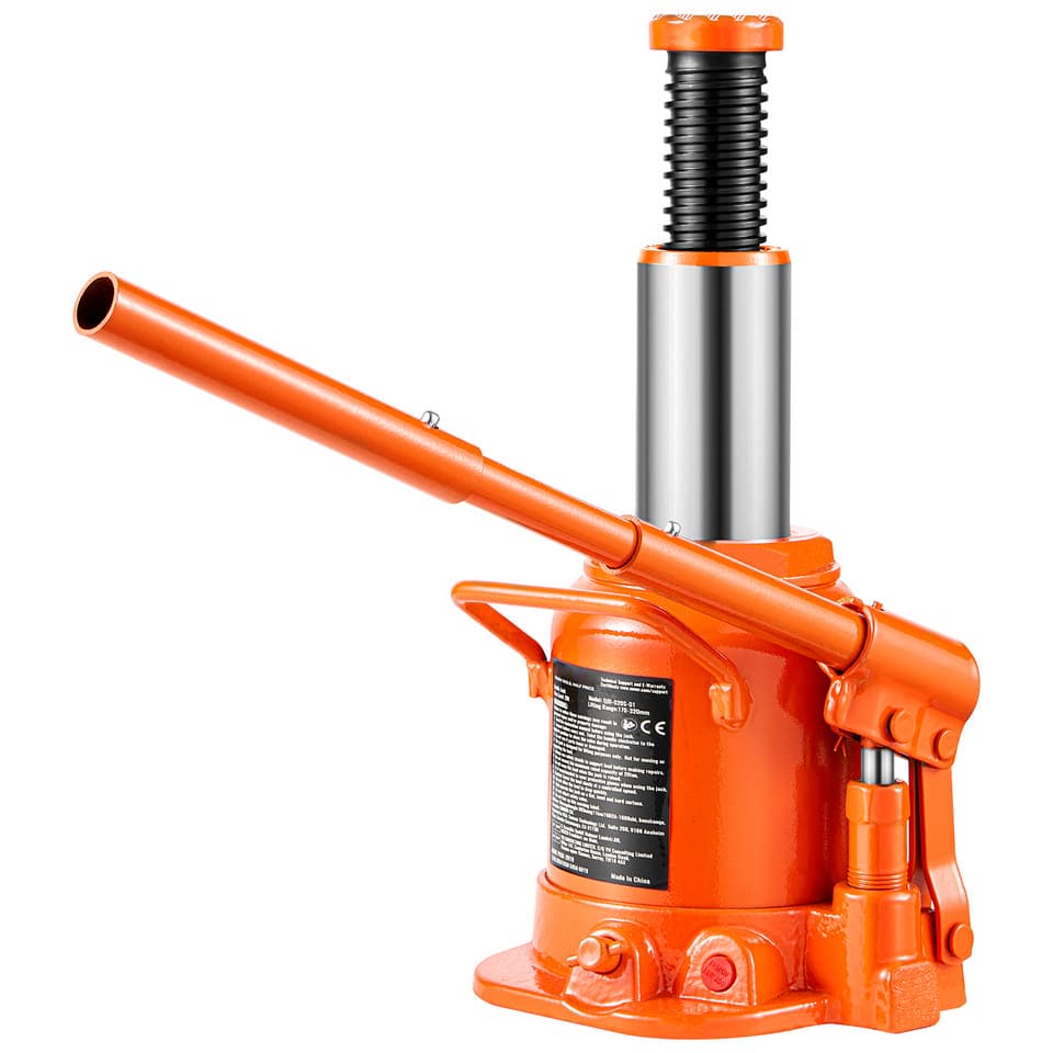 50-Ton Pallet Truck Jack | Welded Hydraulic Bottle Jack | Long Handle - Image 1