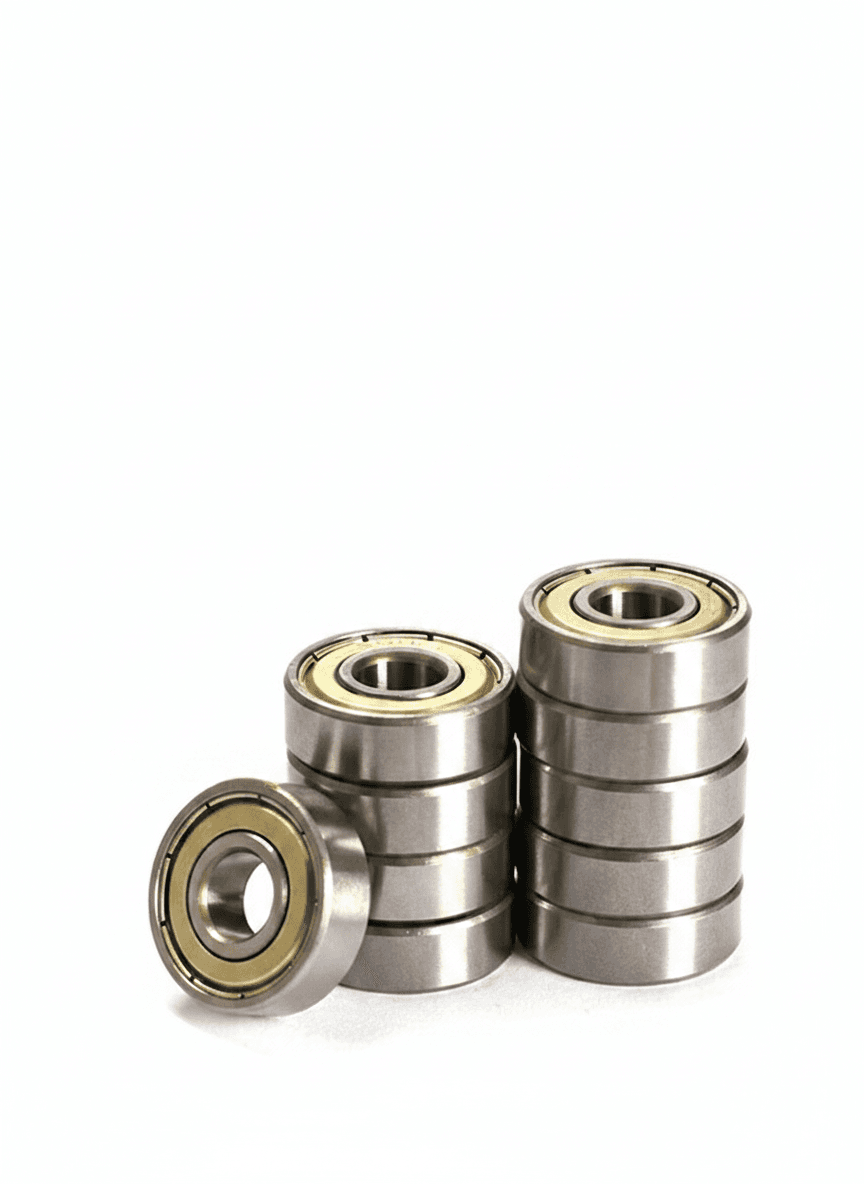 608ZZ Skateboard Ball Bearing | 10-Pack Double Shielded | For Inline Skates - Image 1
