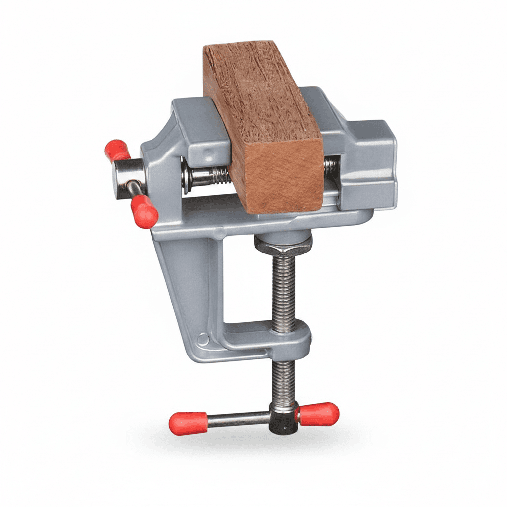 Bench Vice | Hobby Table Clamp | For Jewelry Making & Crafts - Image 1